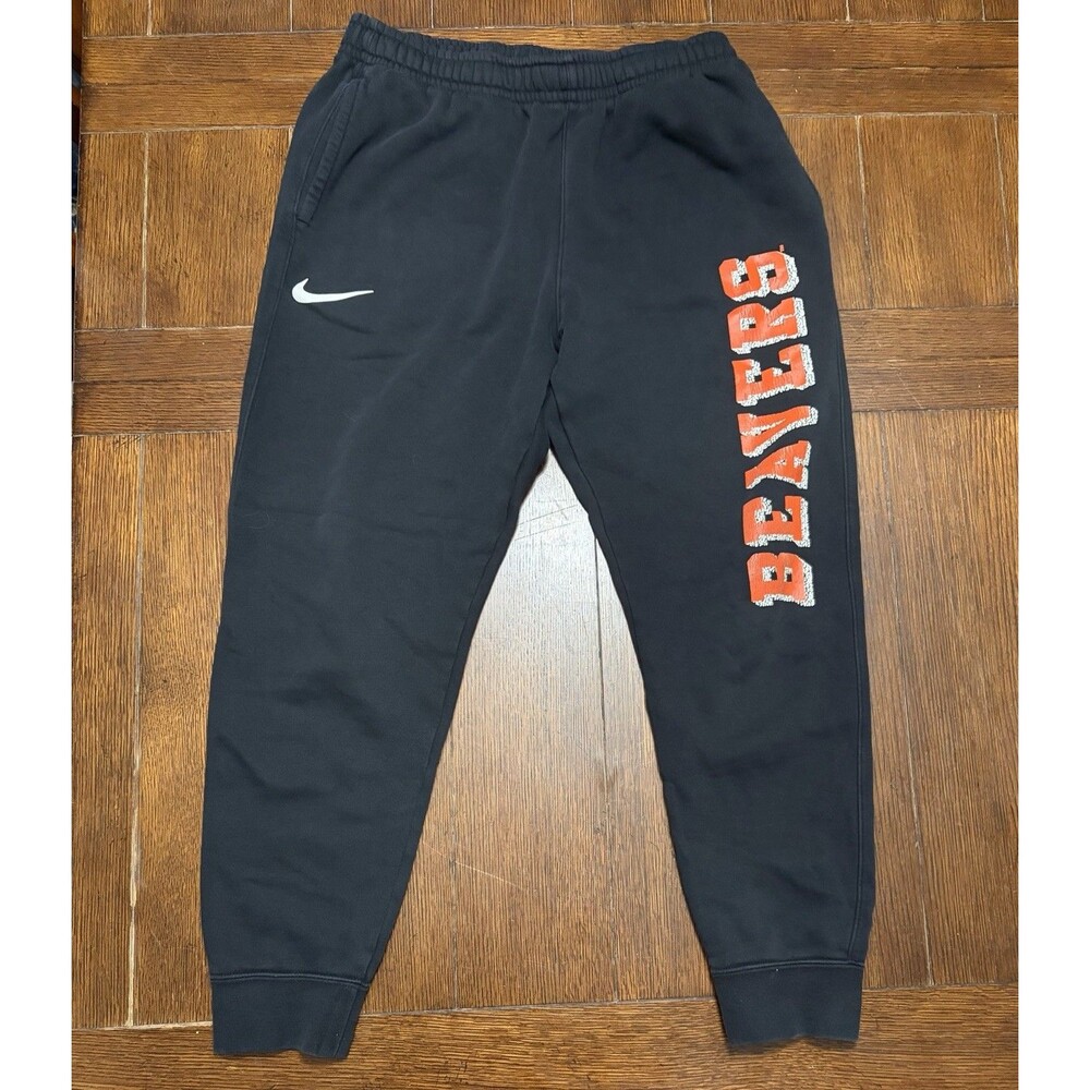 Men’s Oregon State Beavers Nike Size L Black Sweatpants Joggers